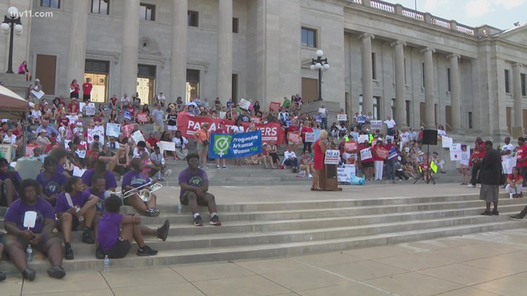 Educators continue to push for pay increases