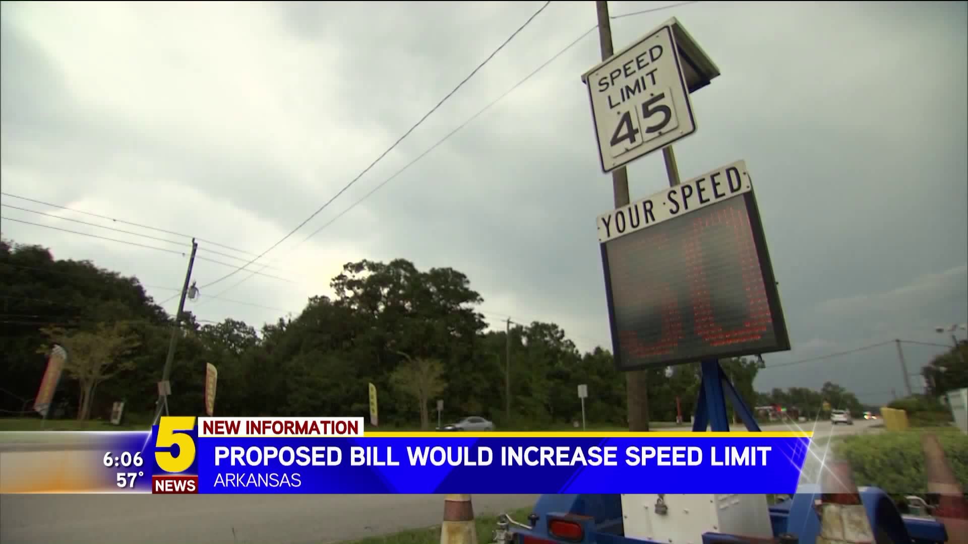 PROPOSED BILL COULD INCREASE SPEED LIMIT