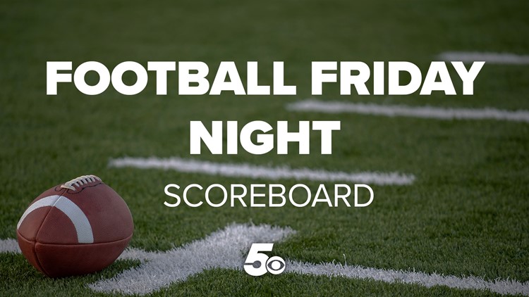 Football Friday Night | High school scoreboard