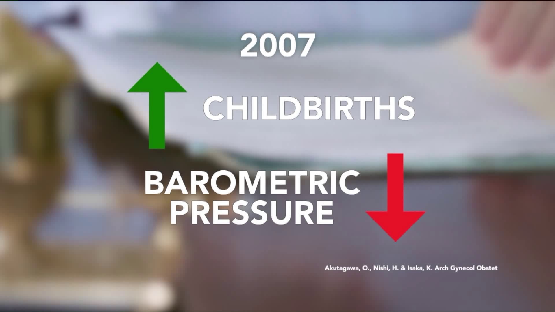 Do Drops In Barometric Pressure Help Women Go Into Labor 5newsonline Com