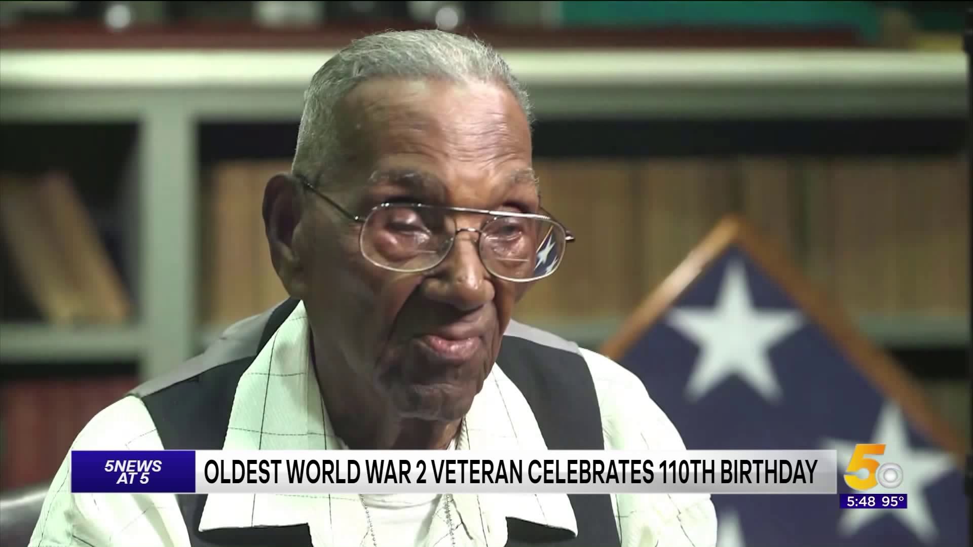 Man Believed To Be Oldest Living American World War II Veteran Celebrates His 110th Birthday