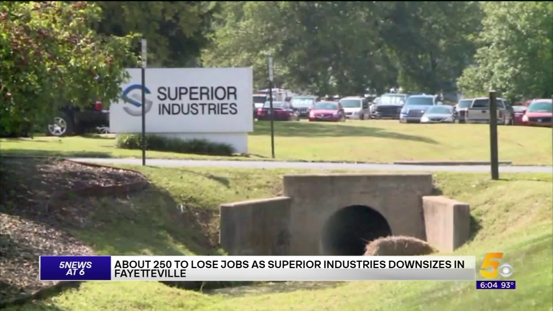 Superior Industries Downsizing Fayetteville Operation; At Least 250 To Lose Jobs