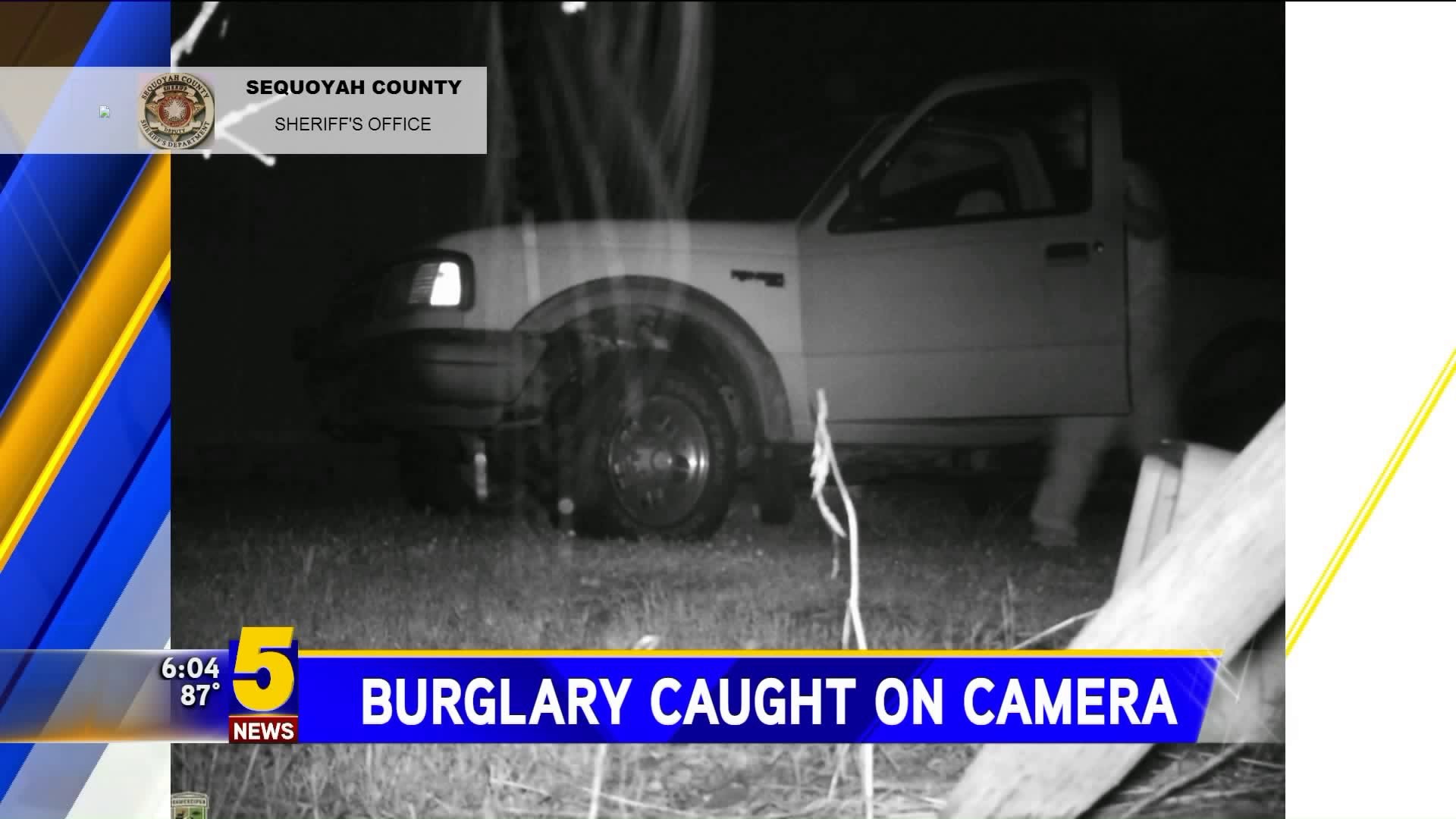 Burglary Caught on Camera