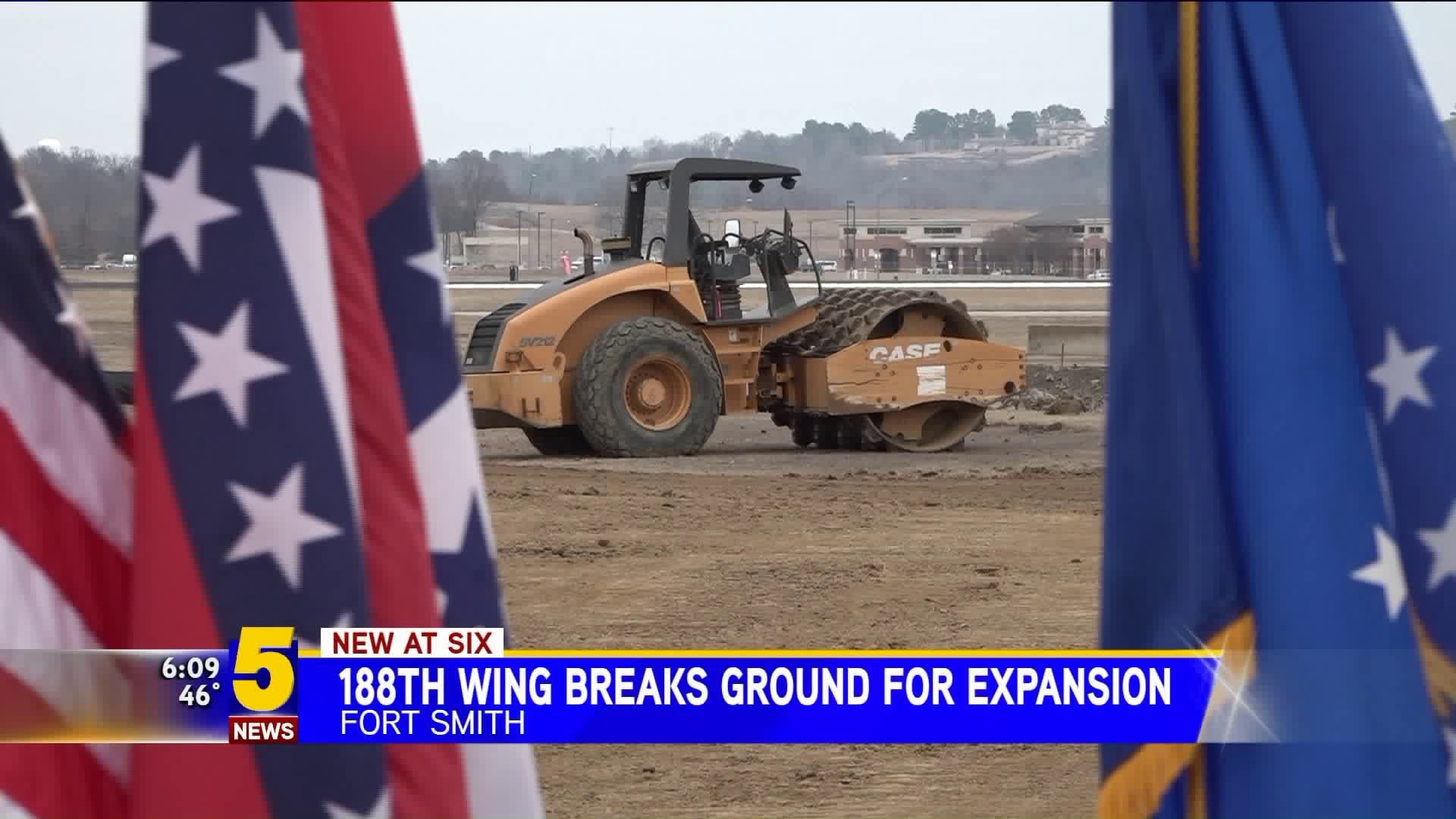 188th Wing Breaks Ground For Expansion