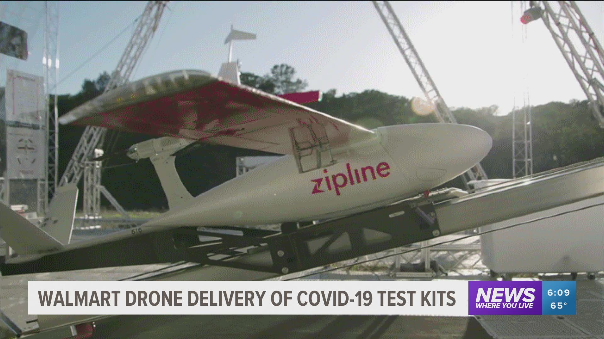 Walmart Delivering COVID-19 Tests Via Drone in North Las Vegas