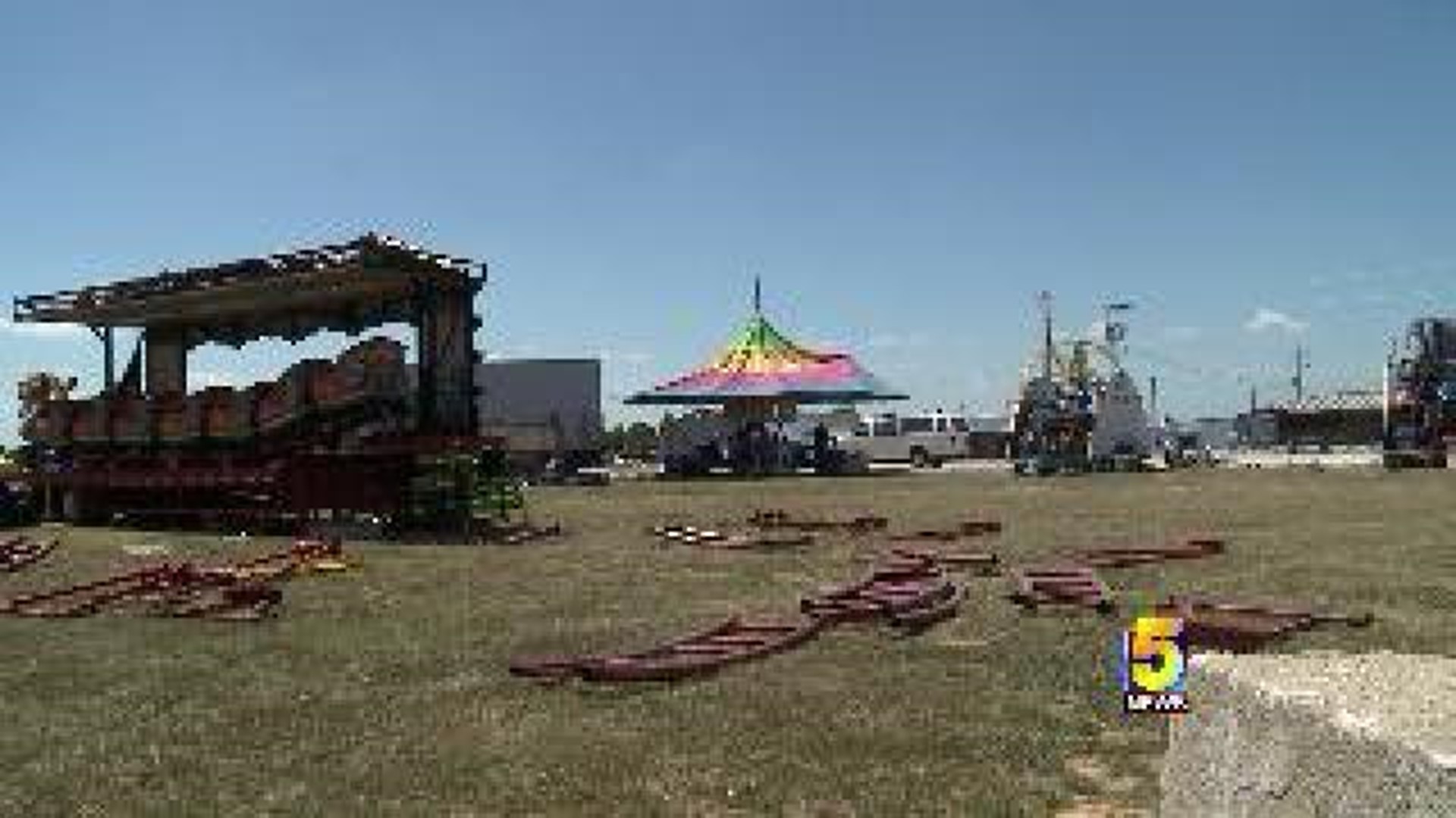 Washington County Fair Set Up Begins