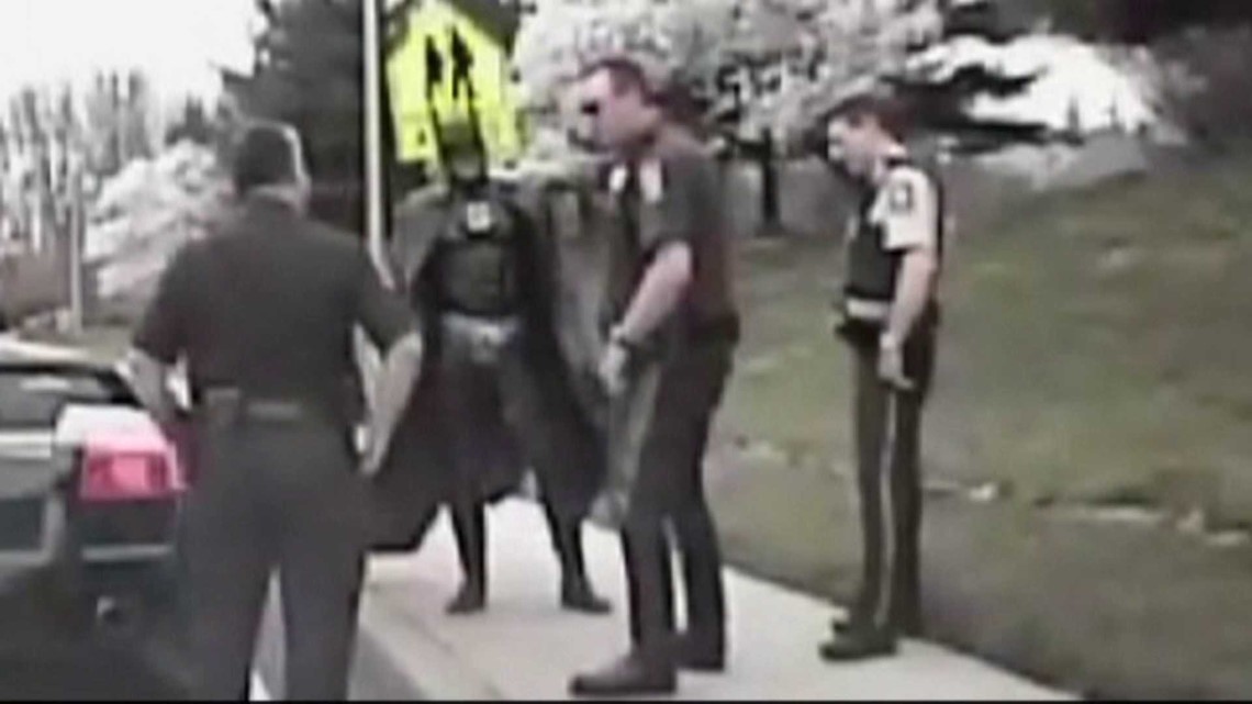 Viral Video: Batman Gets Pulled Over 