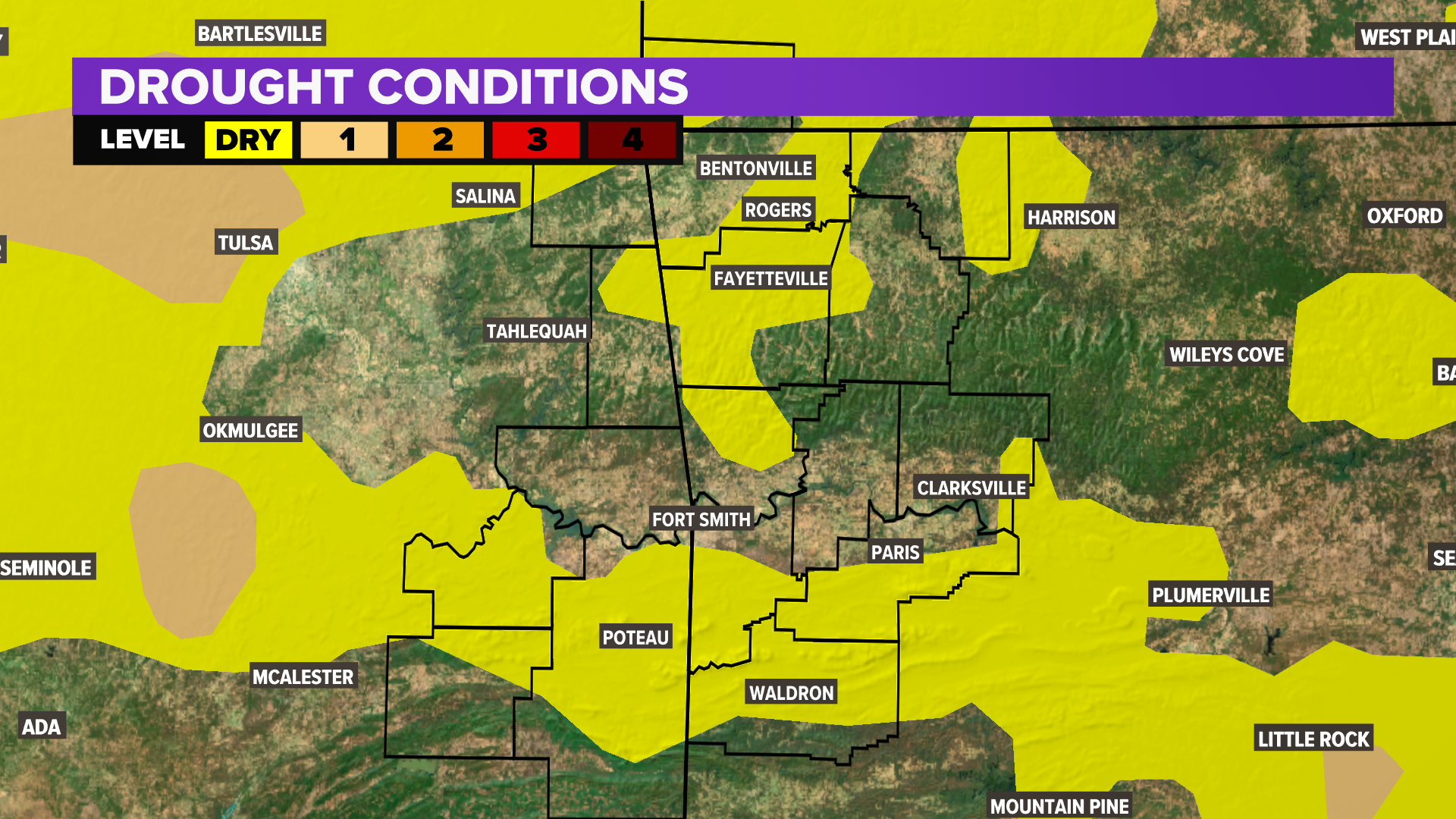Burn bans in place for parts of Arkansas and Oklahoma | 5newsonline.com
