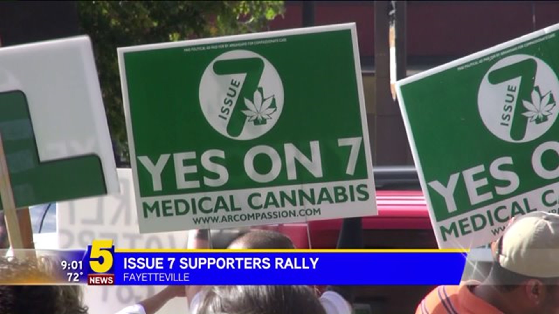 Issue 7 Supporters Rally