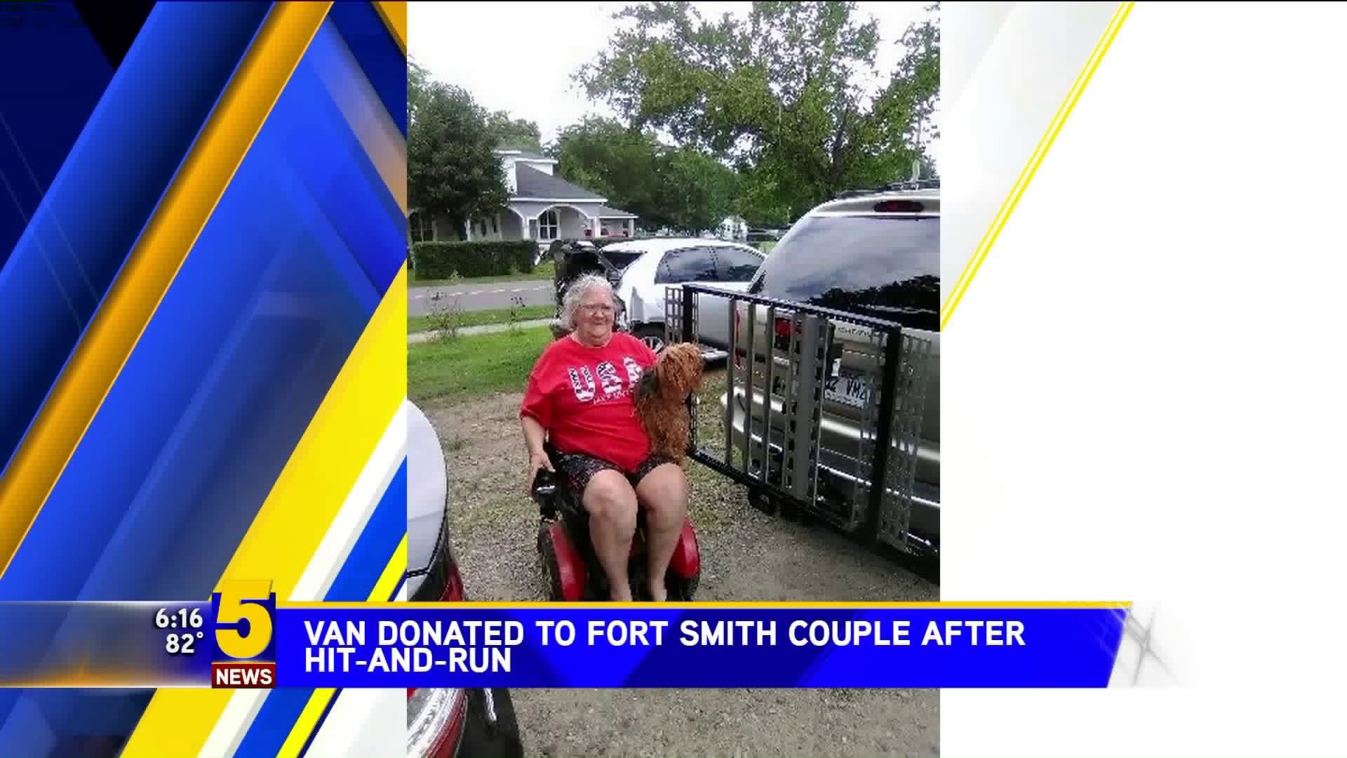 Van Donated To Fort Smith Couple After Hit-And-Run