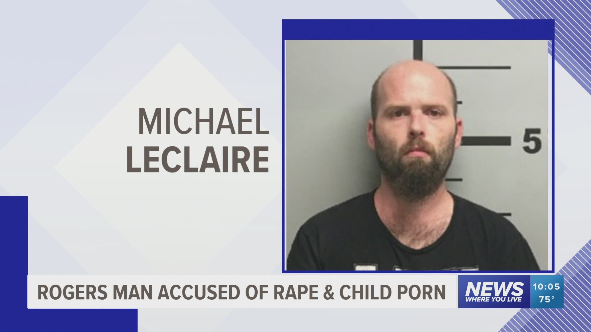Nude Rape - Man arrested for rape and child porn in Rogers | 5newsonline.com