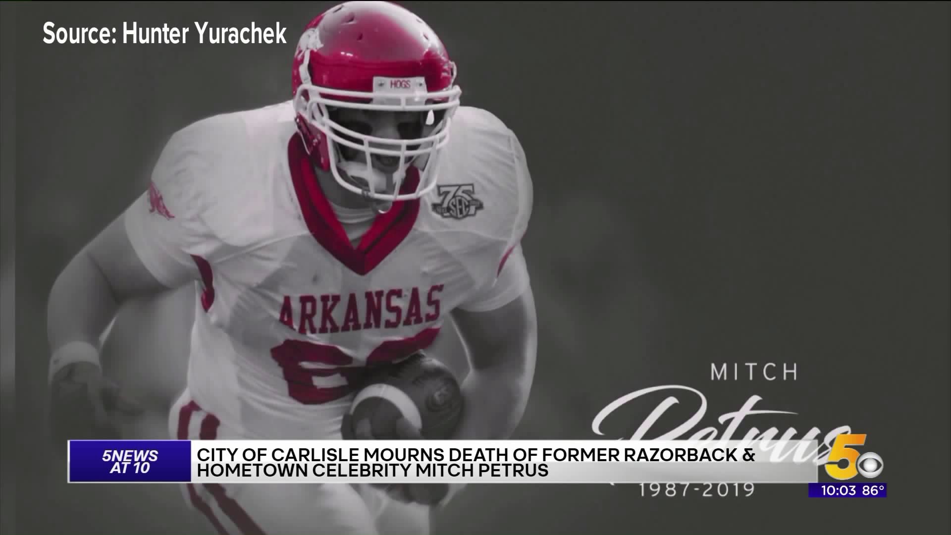 City of Carlisle Mourns The Death of Former Razorback