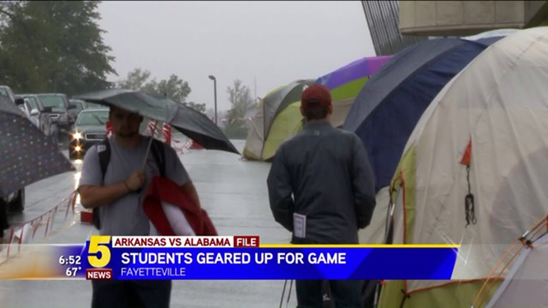 Students Gear Up For Hog Game