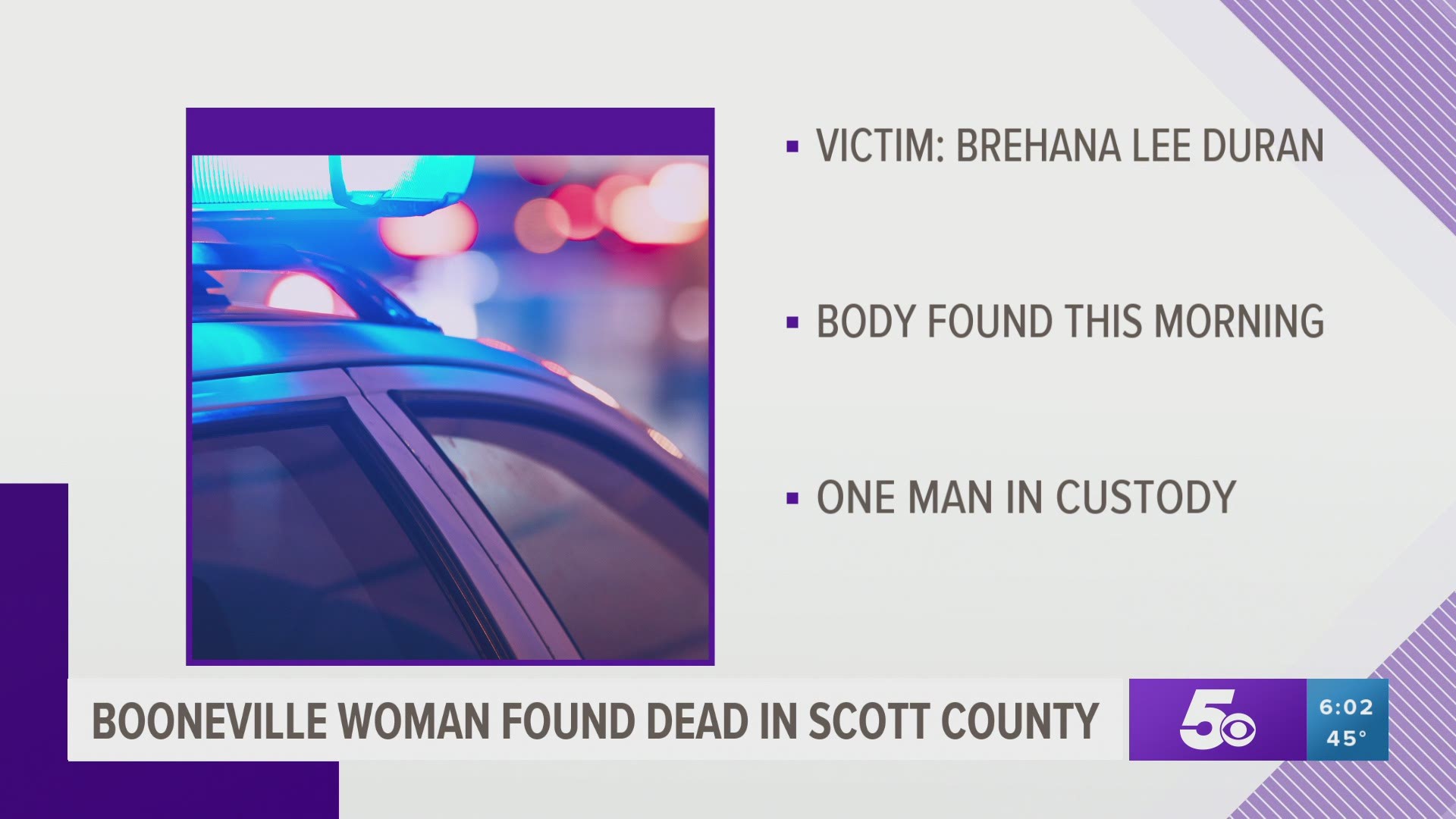 An apparent homicide was reported to the Scott County Sheriff's Department earlier today (Jan. 23).