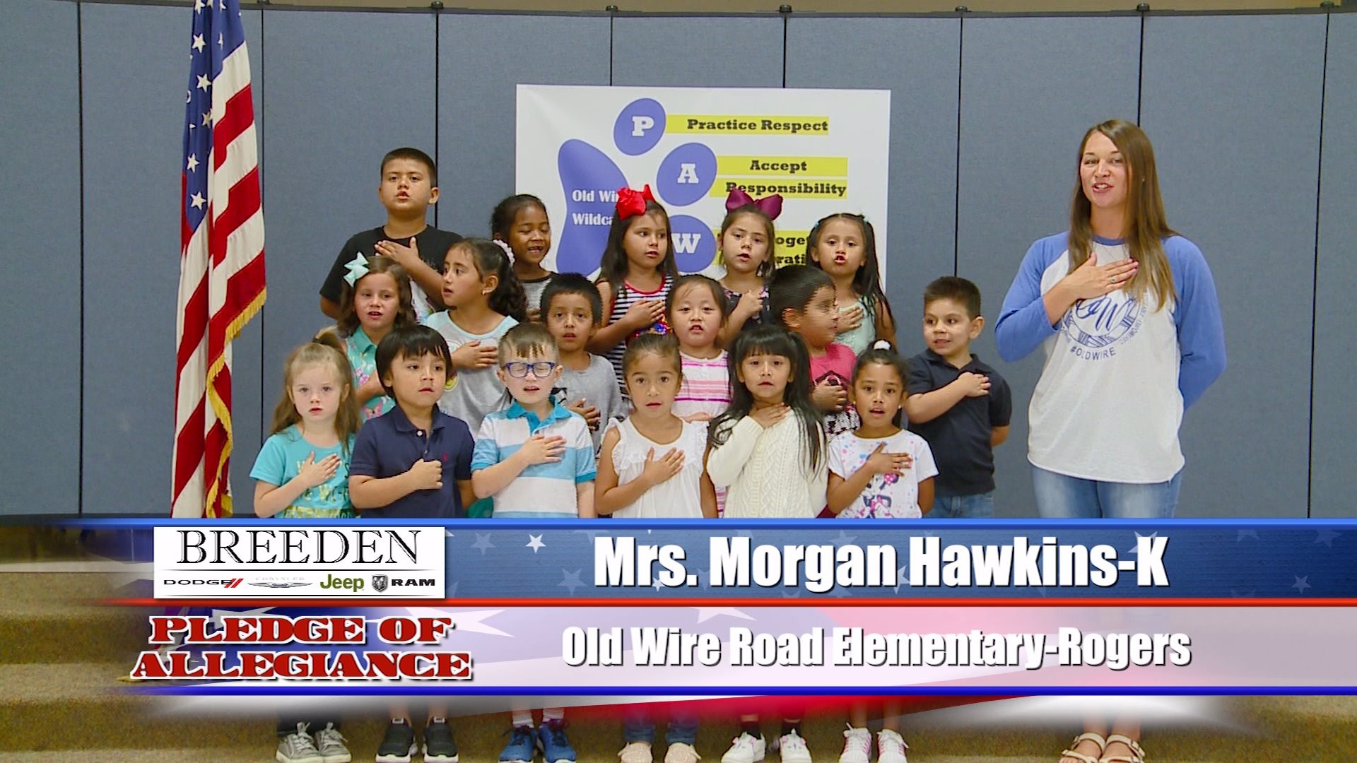 Mrs. Morgan Hawkins -K at Old Wire Road Elementary, Rogers