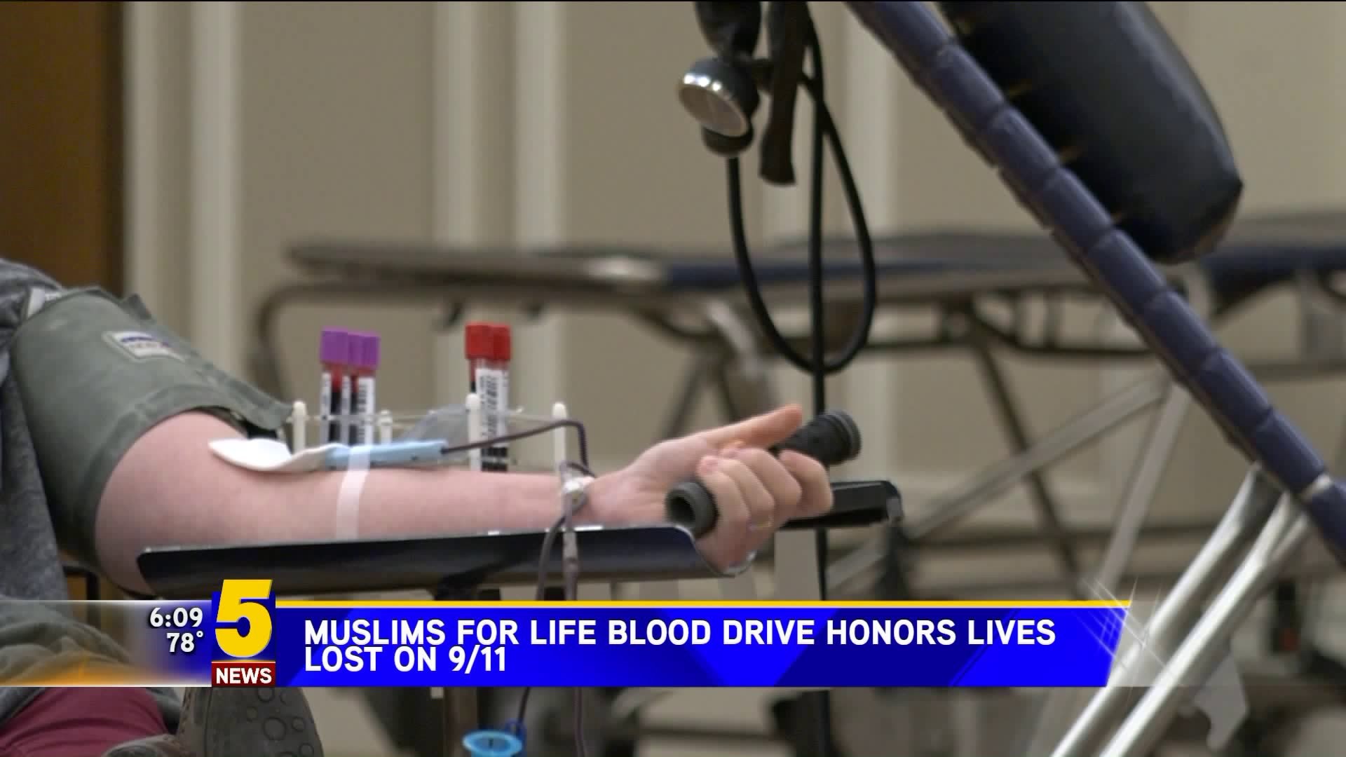Muslims For Life Blood Drive Honors Lives Lost On 9/11