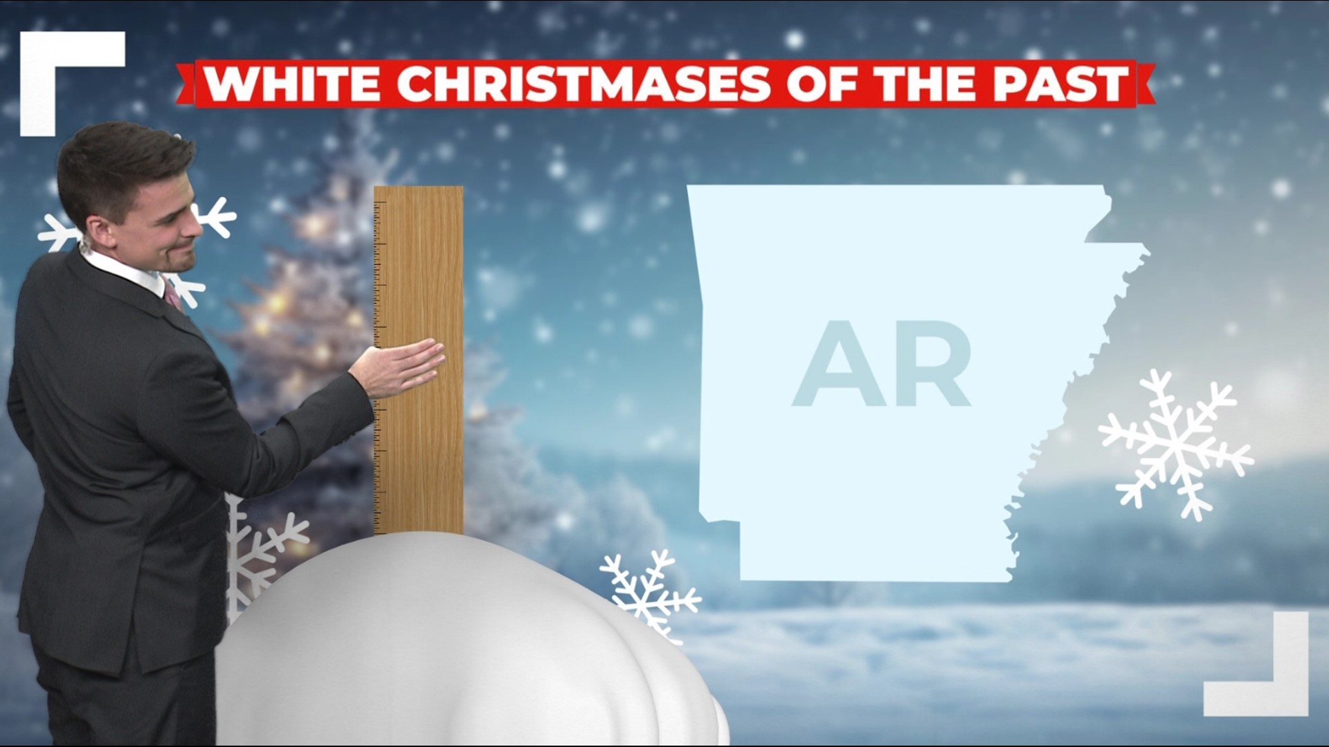 Most times in Arkansas we have to dream of a white Christmas. However there have been a few times where we have picked up some snow, sometimes a lot of snow...