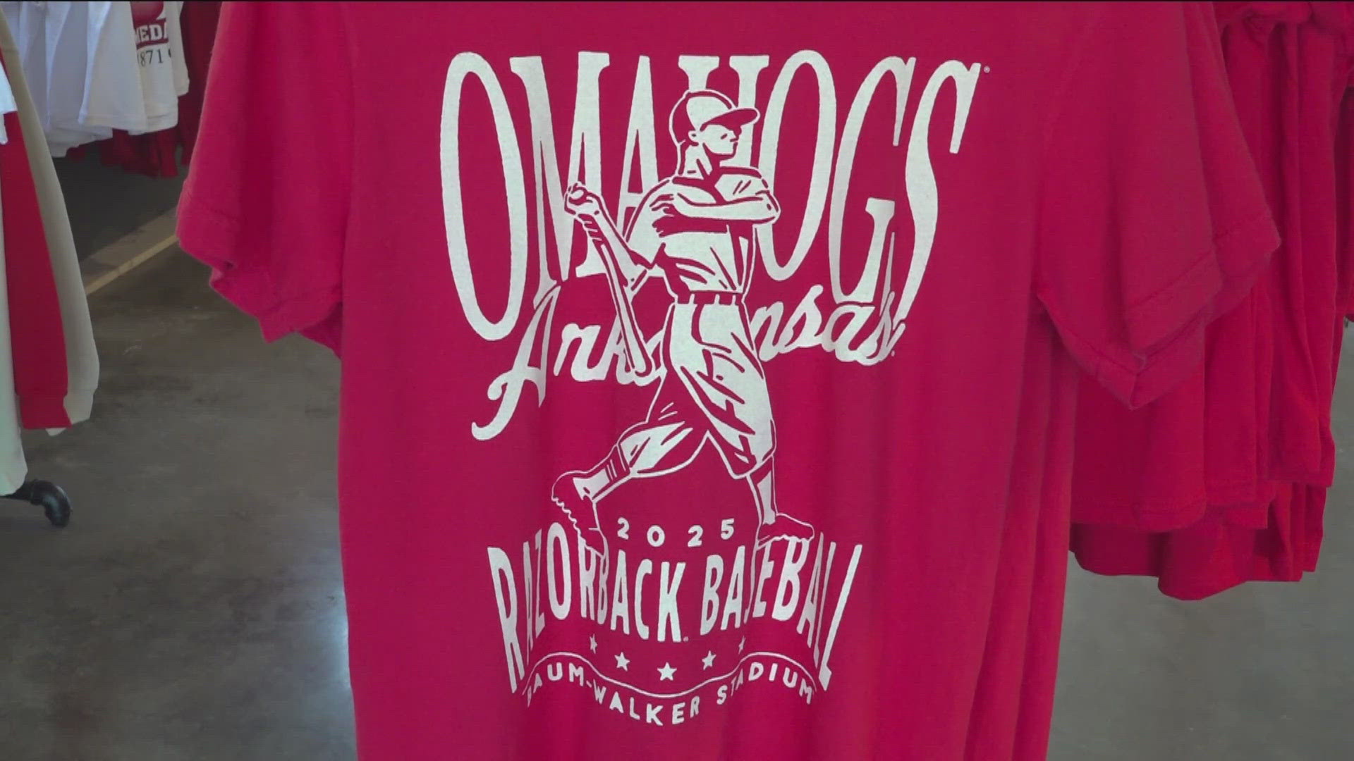 The team at B-Unlimited Custom Apparel said its shop is ready for the rush after the Hogs' win against the Volunteers Sunday. 
