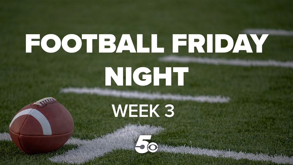 High school football live updates: Friday's games for Week 3 in