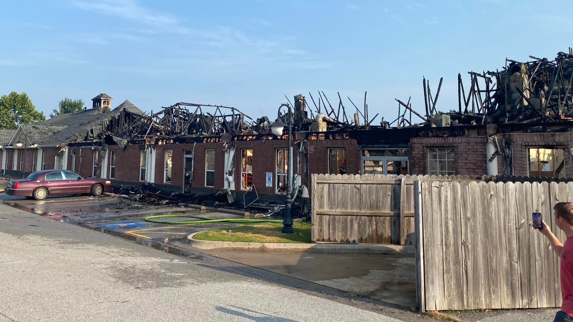 Firefighters in Bentonville spent the early morning of Sunday, July 16, working a business fire in the city.