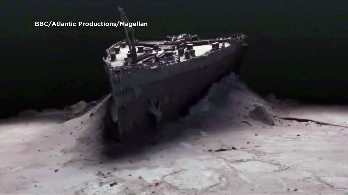 New 3D model of the Titanic wreckage released