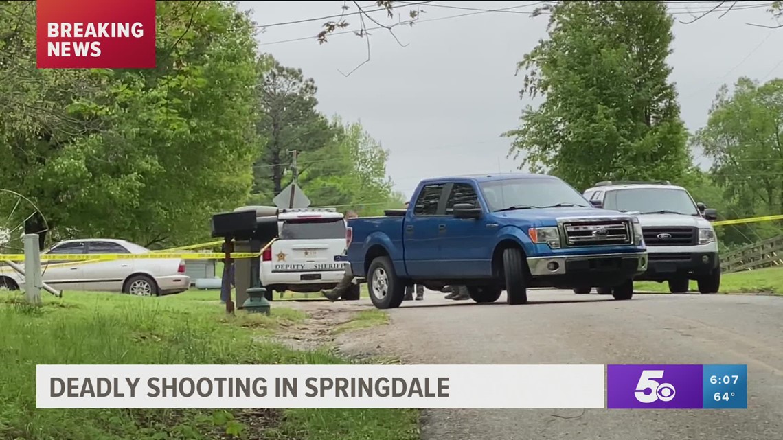 Deputies Springdale shooting leaves one man dead, suspect in custody