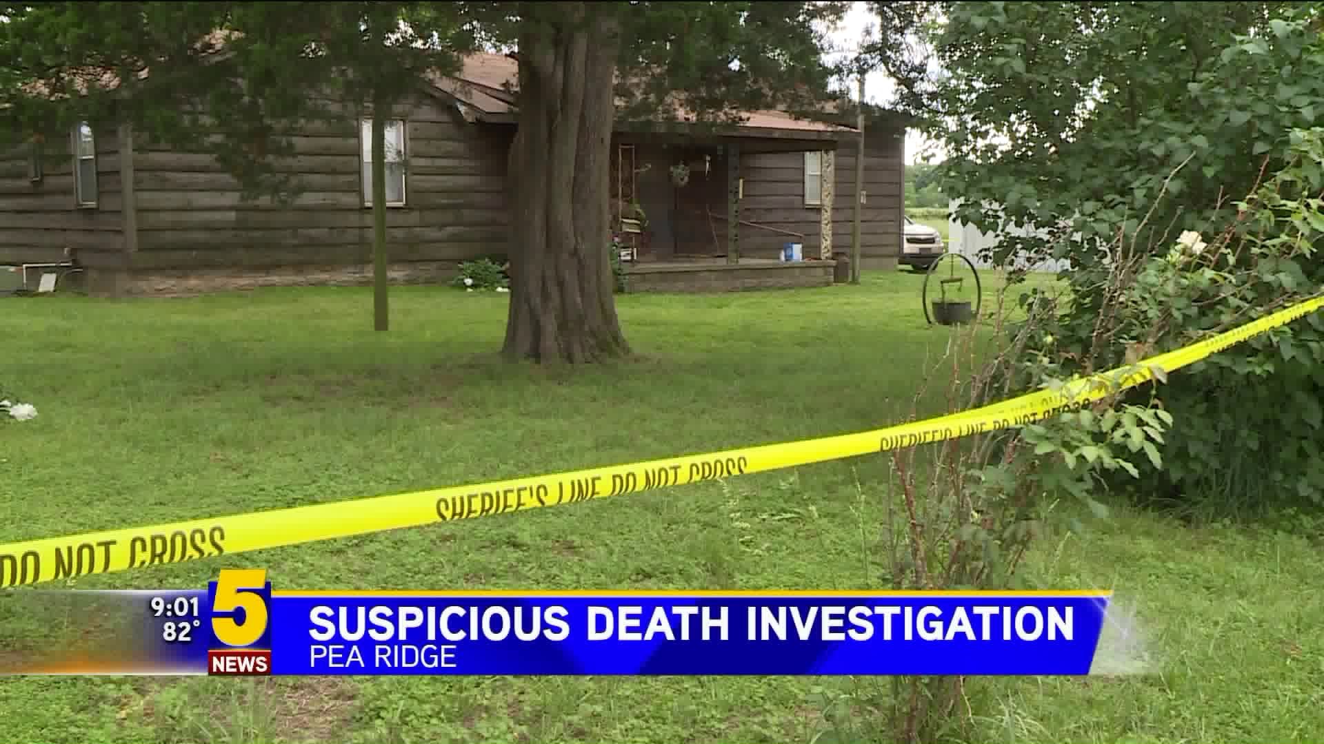 Pea Ridge Suspicious Death Investigation