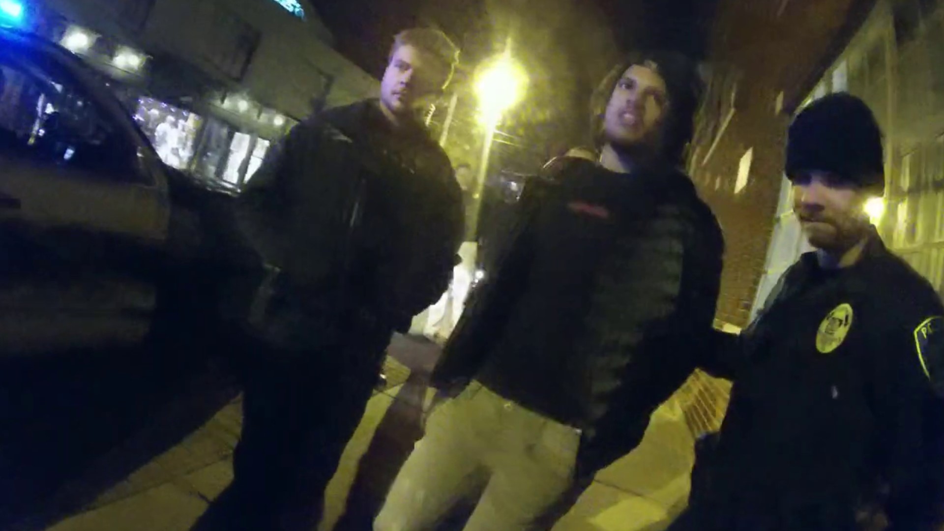 Fayetteville police have released the bodycam footage of the arrest of Myles Slusher and Anthony Brown who were charged with disorderly conduct on Nov. 6.