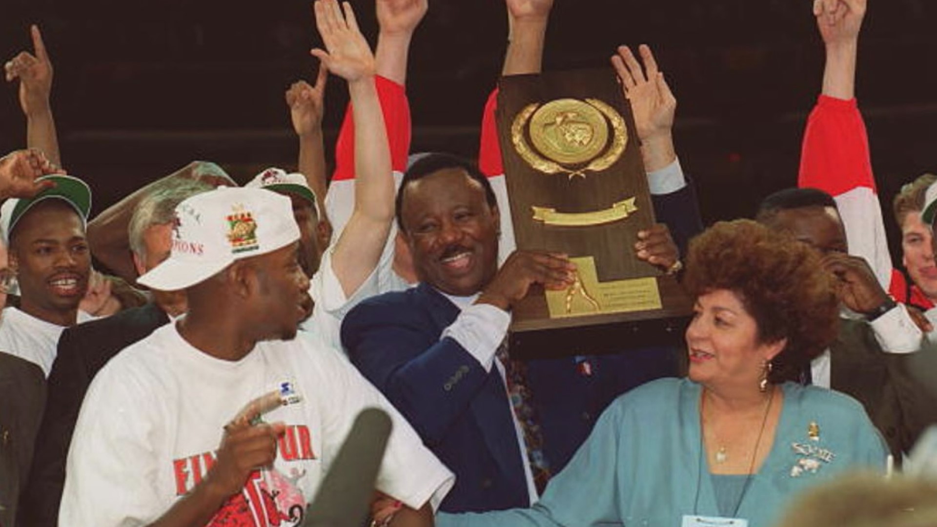 In an epic 1994 game, legendary coach Nolan Richardson led the Razorbacks to a win in the NCAA Tournament. He says he's cheering them on tonight in the Sweet 16!