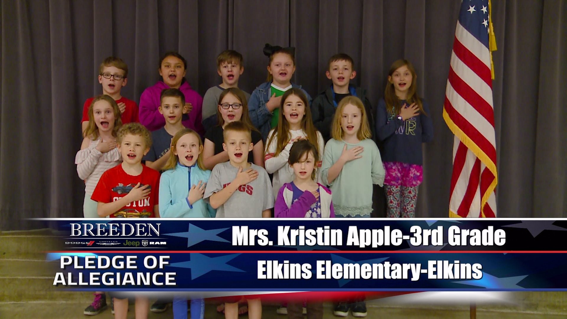 Mrs. Kristin Apple  3rd Grade Elkins Elementary, Elkins