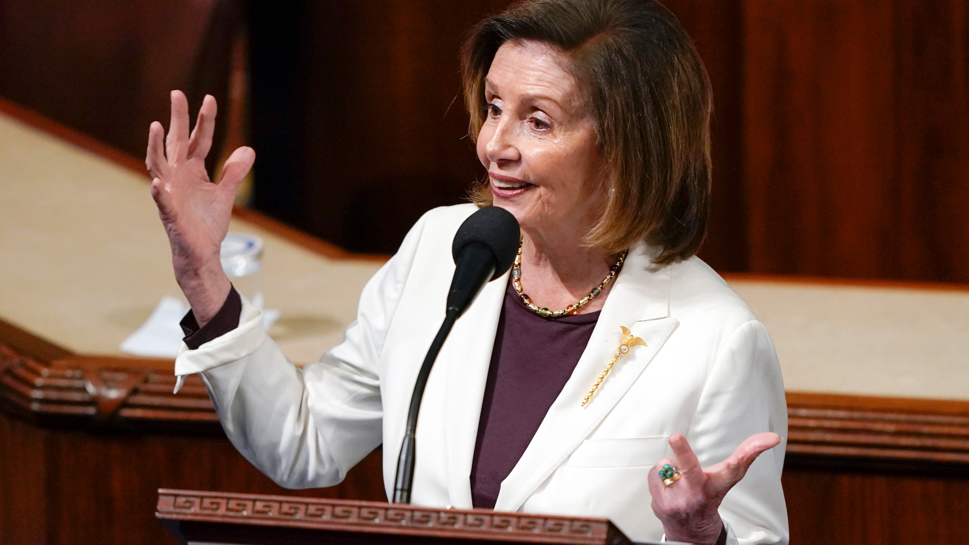 "For me, the hour has come for a new generation to lead the Democratic caucus that I so deeply respect,” Pelosi said in her speech on the House floor.