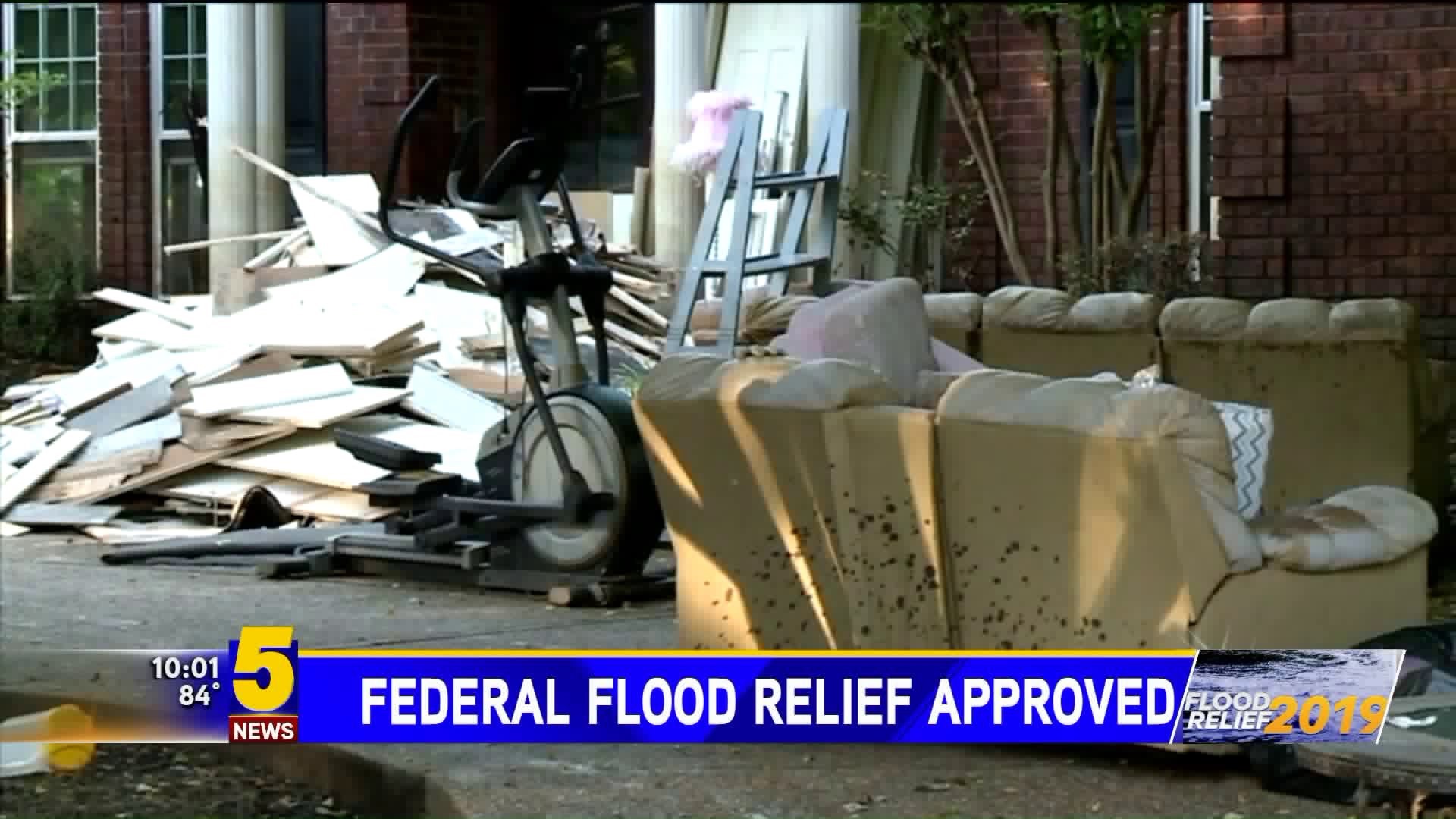 Federal Flood Relief Approved