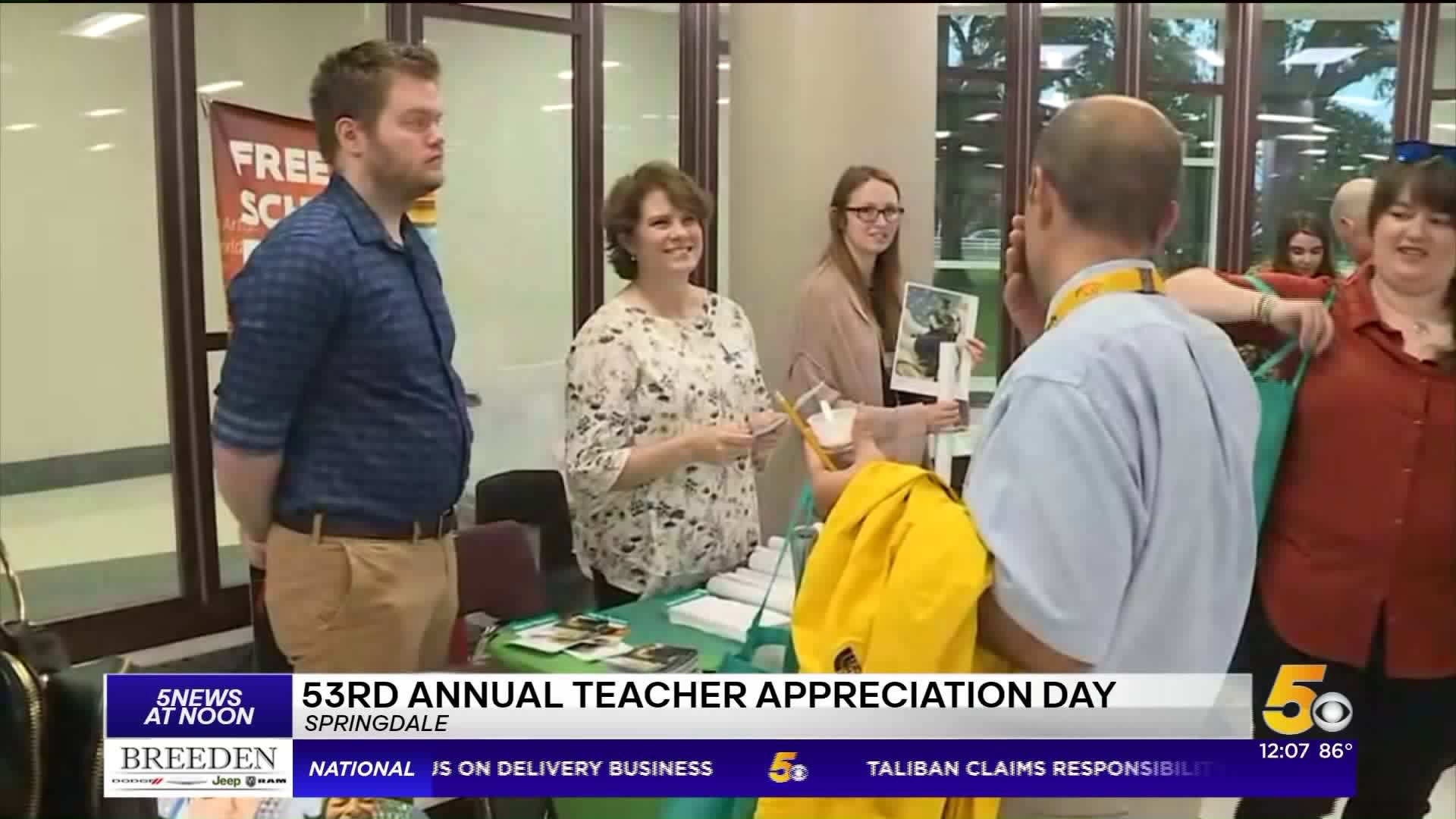 Springdale Hosts 53rd Annual Teacher Appreciation Day