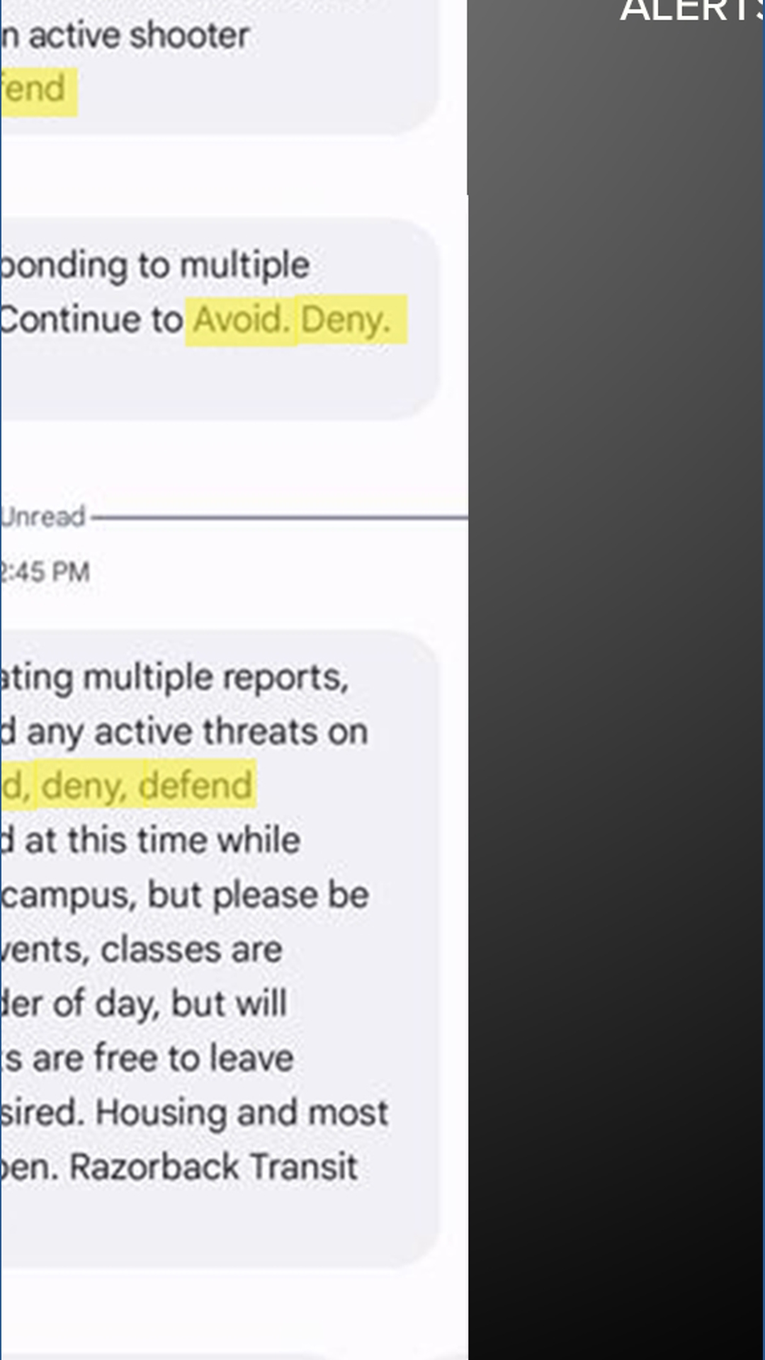 Explanation of avoid, deny, defend protocols in active shooter ...