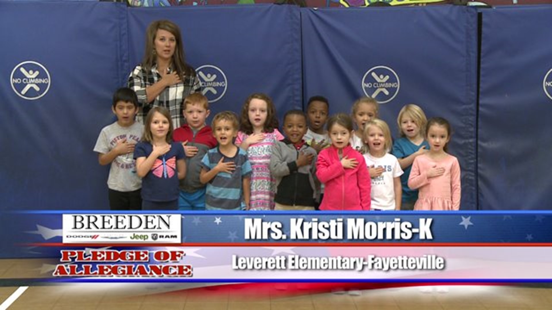 Leverett Elementary, Fayetteville - Mrs. Kristi Morris, Kindergarten
