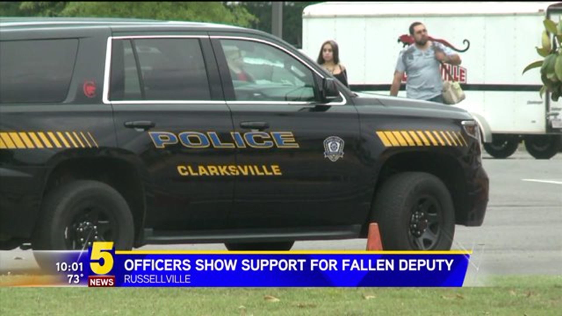 About 50 Officers Attend Fallen Deputy`s Son`s Graduation