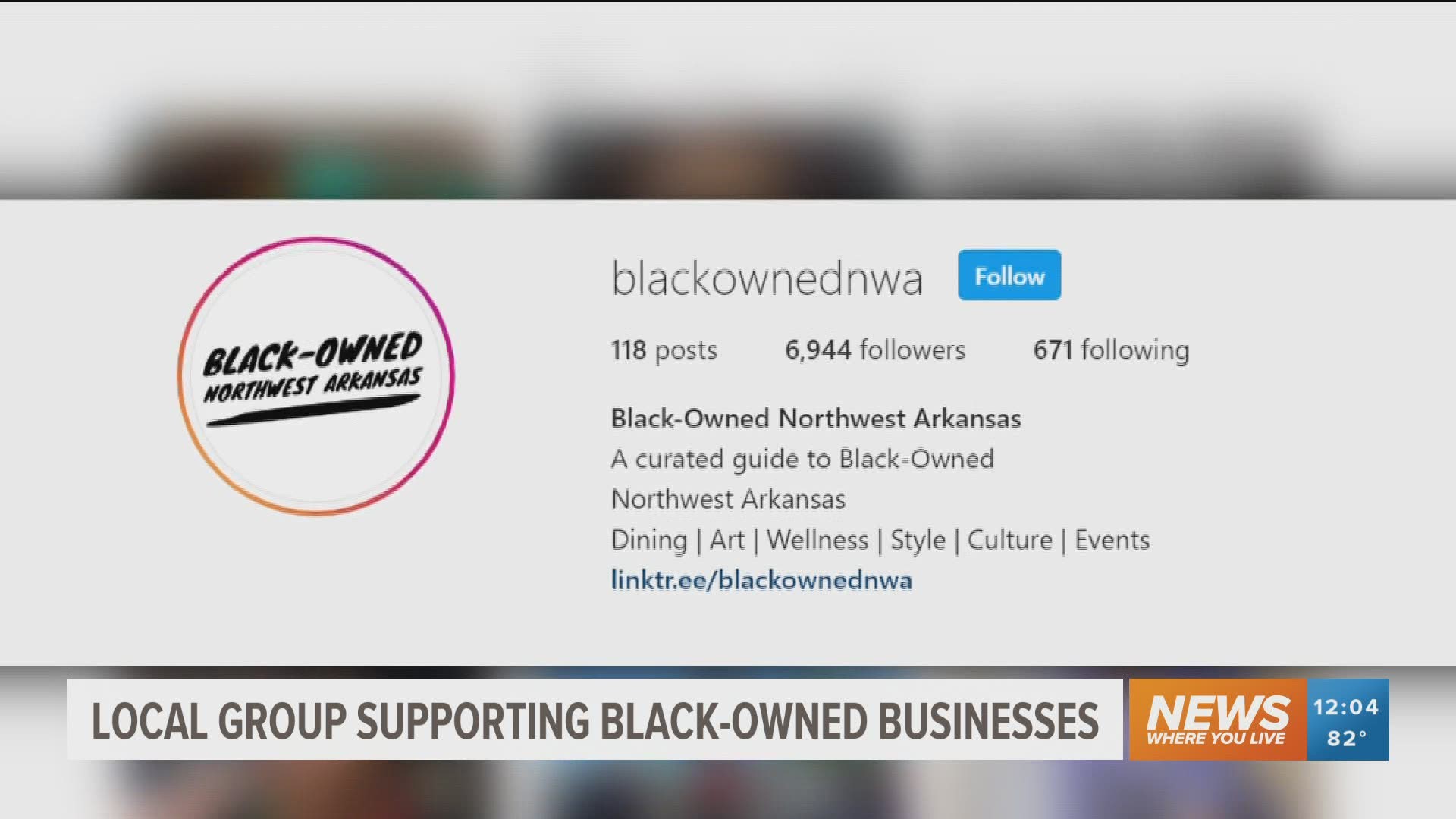 Black-Owned Northwest Arkansas is a social media page highlighting African American owned business in Northwest Arkansas.