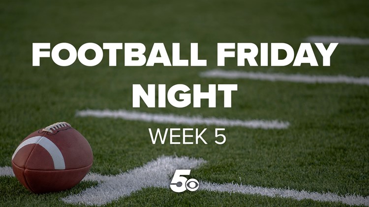Football Friday Night | Week 5 final scores & highlights