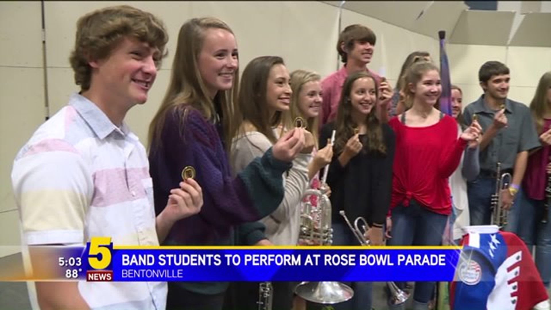 Band Students To Perform At Rose Bowl Parade