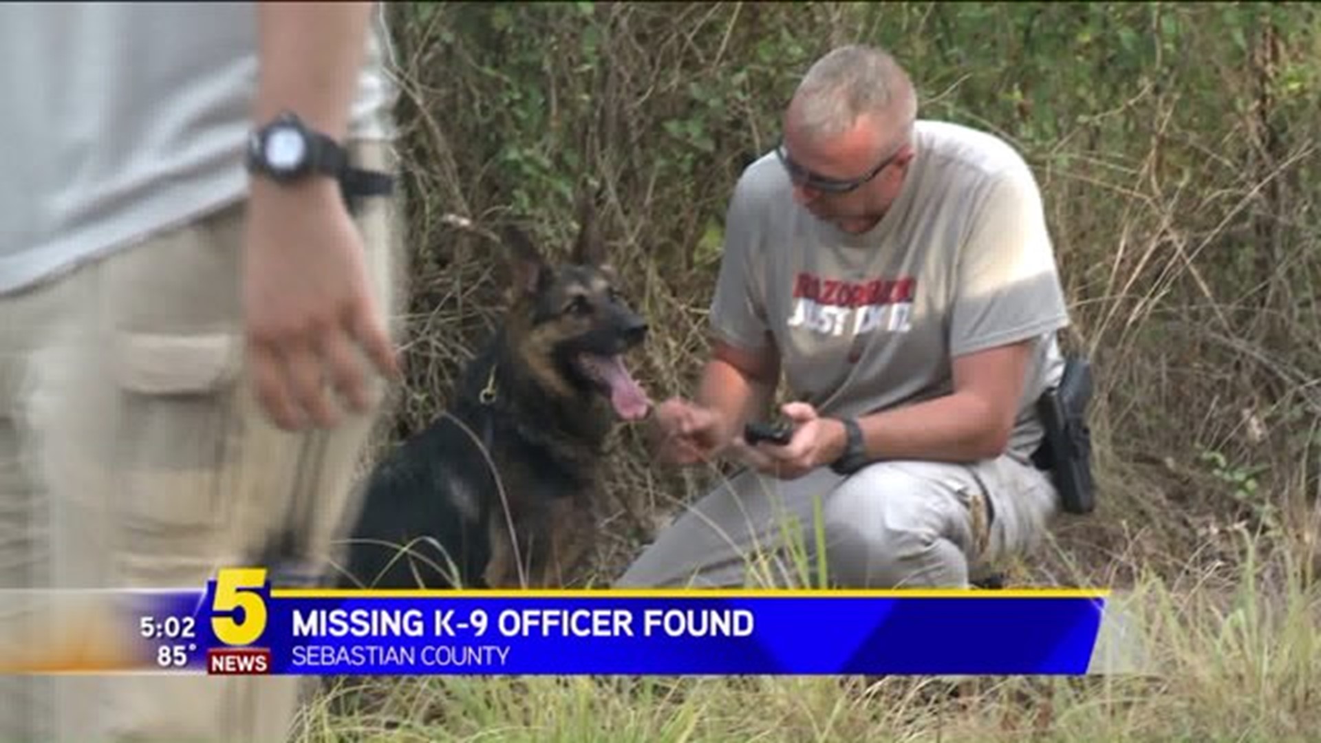 Missing K-9 Officer Found