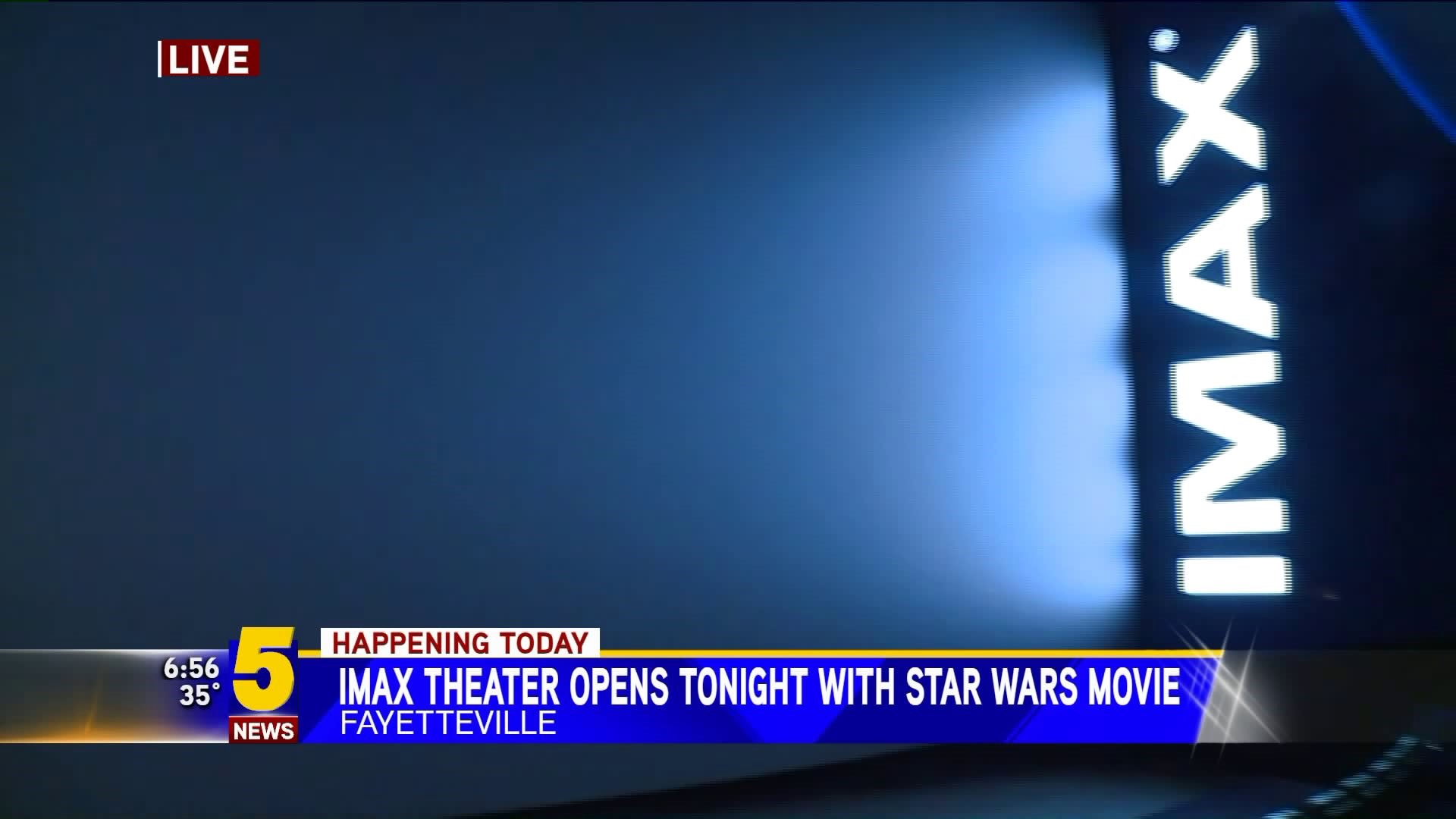 IMAX OPENS