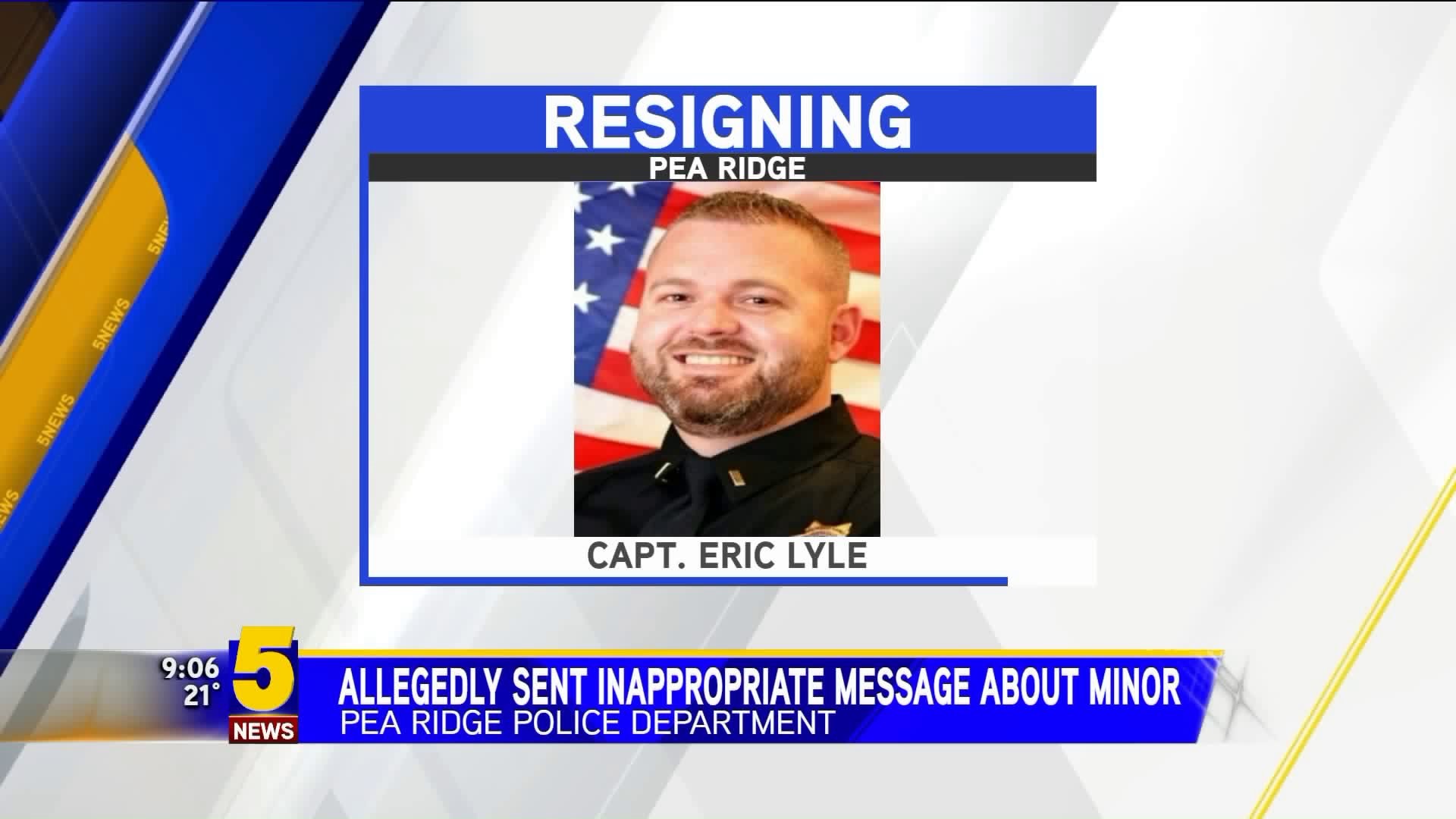 Documents Former Pea Ridge Officer Sent Text About Juvenile