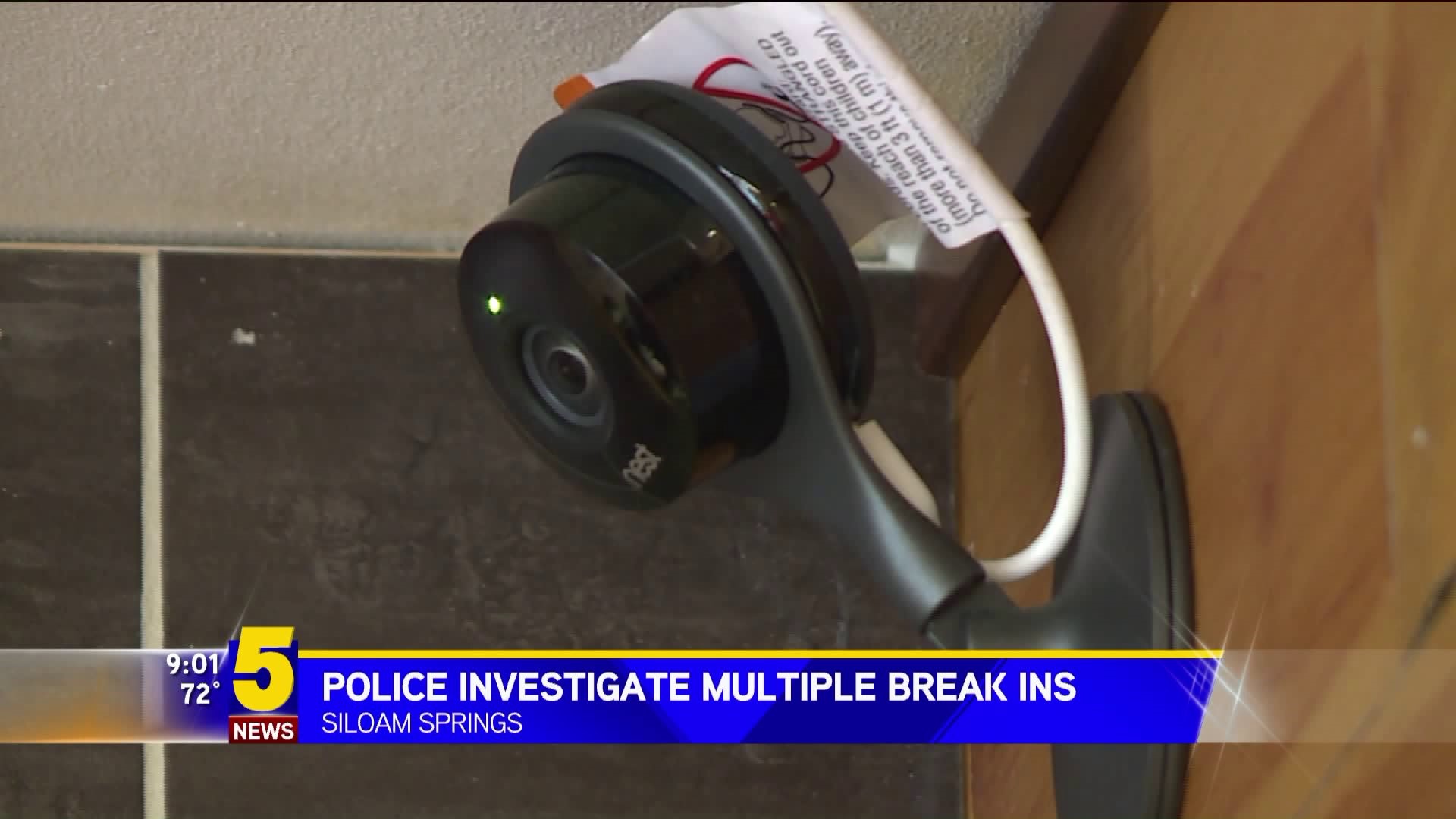 Police Investigate Multiple Break Ins