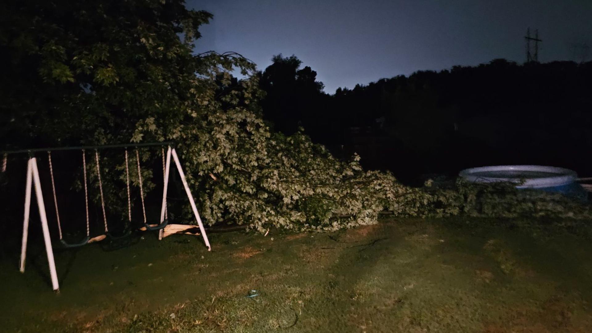 Photos: Damage left behind after severe storms across the area ...