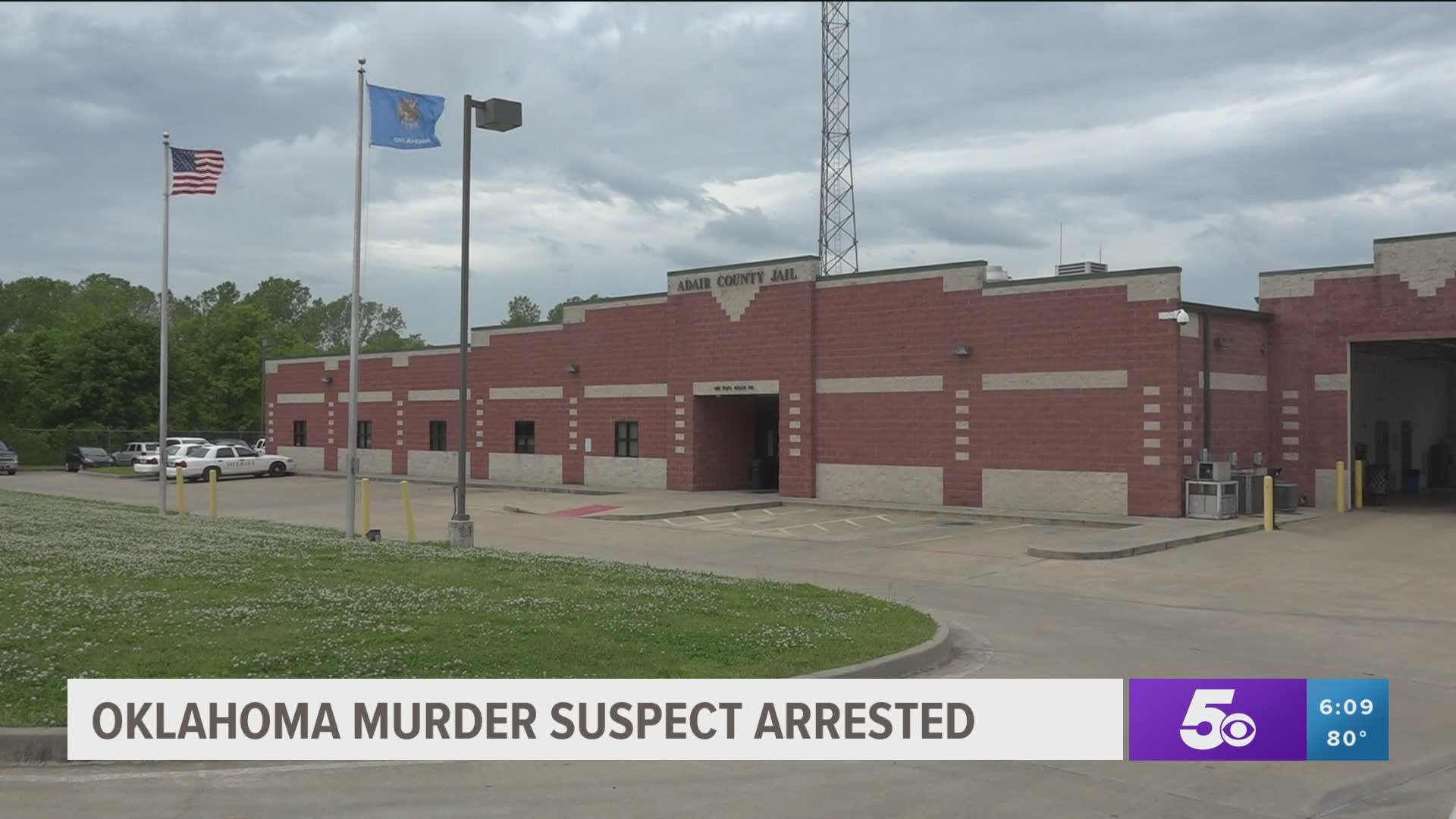 Oklahoma murder suspect captured
