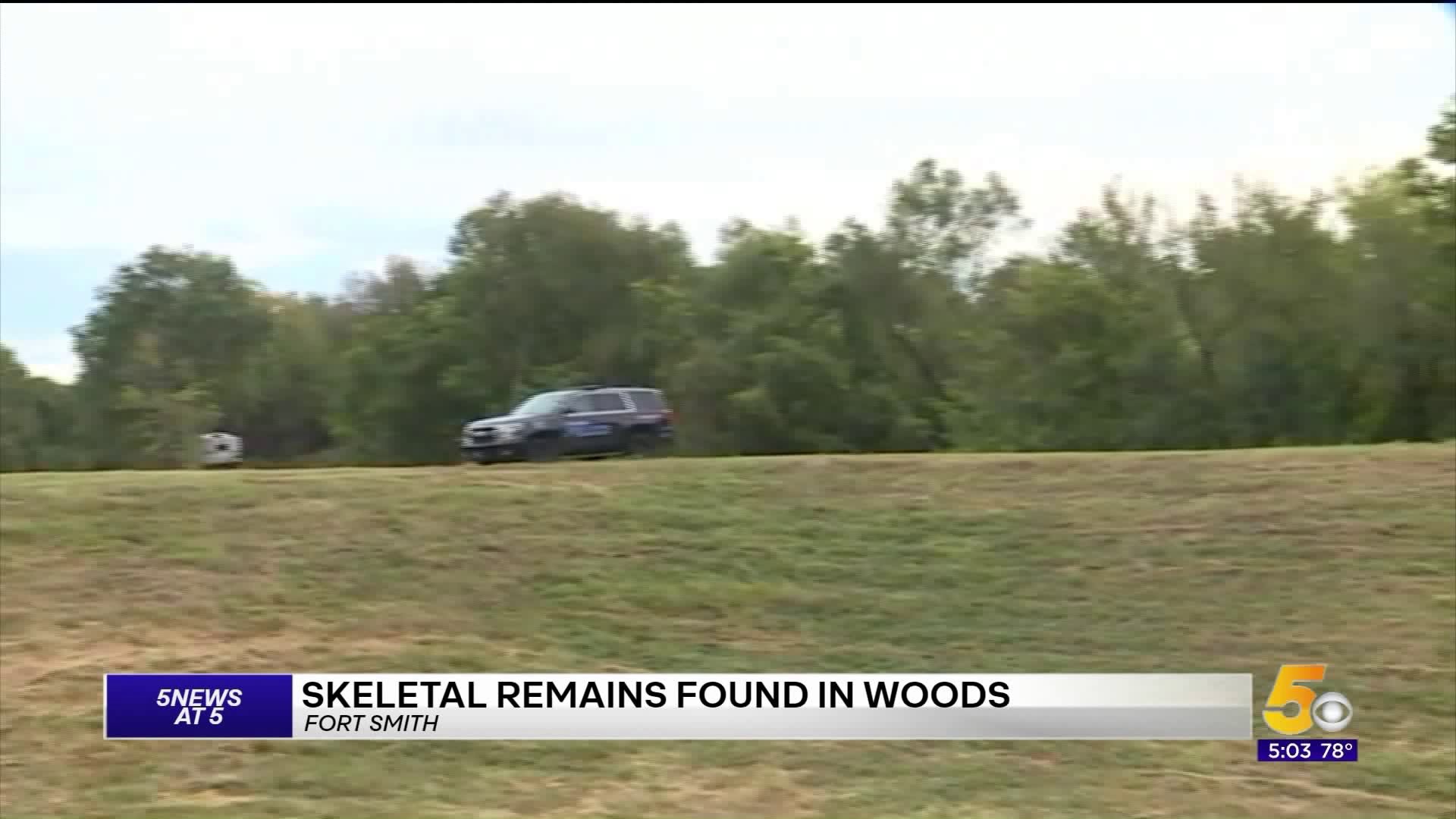 Fort Smith Police Retrieve Skeletal Remains From Woods Near Marshal`s Museum