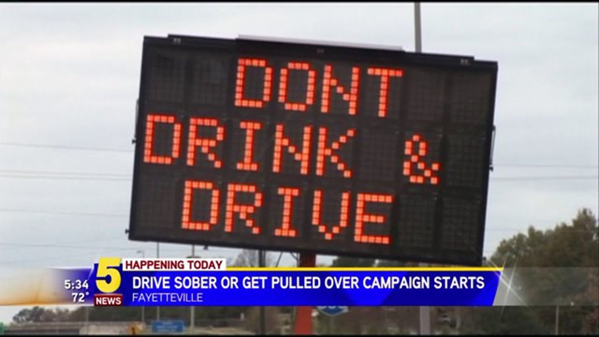 Drive Sober Get Pulled Over Campaign