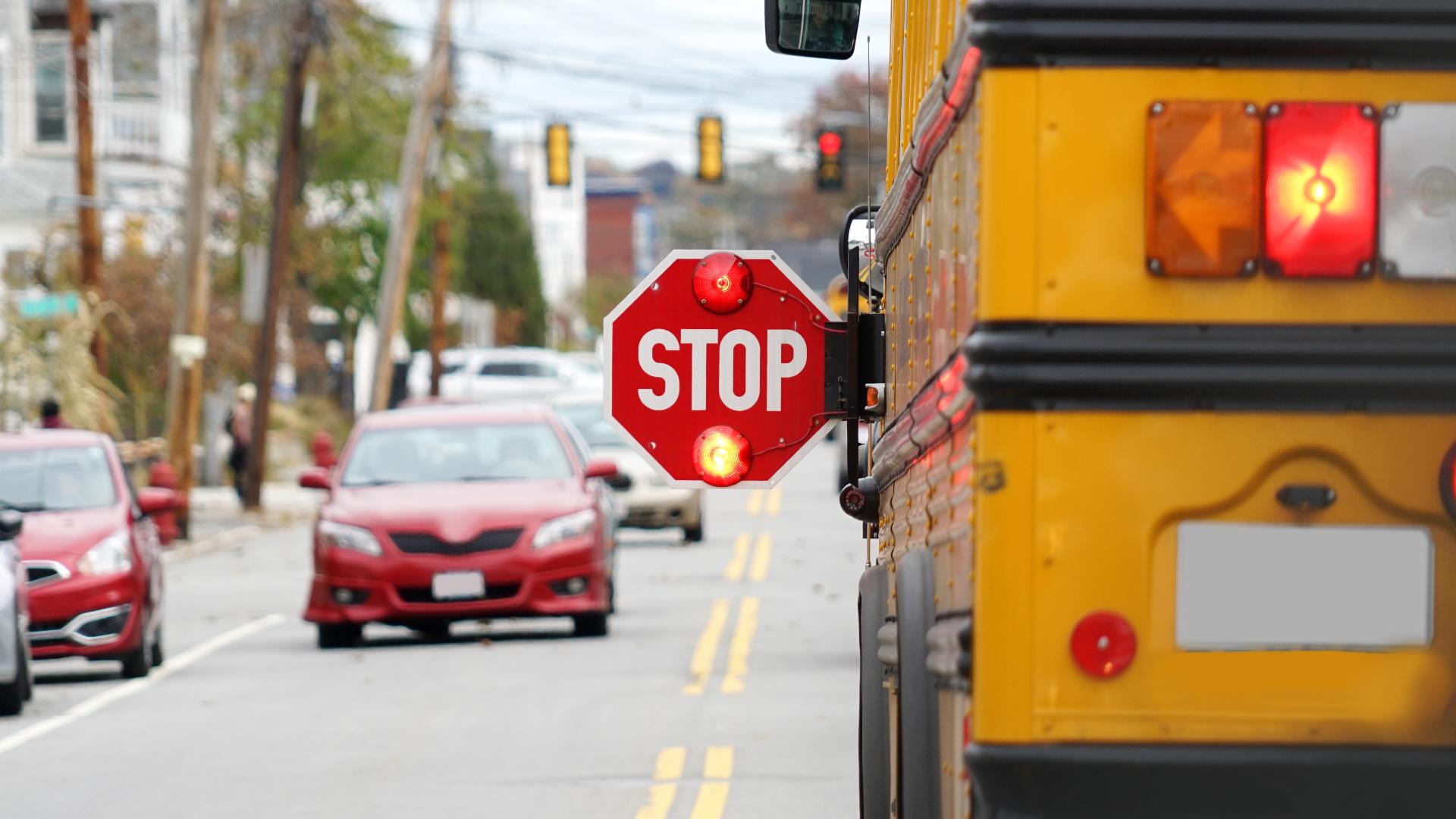 "There's absolutely no reason to pass a school bus to get to your destination — at least pass one unlawfully," Capt. Brad Lann said.