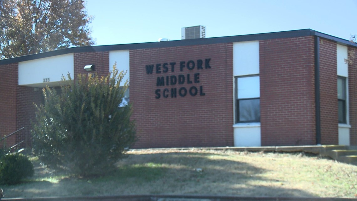 Students Return To Class After Bomb Threat At West Fork Middle School