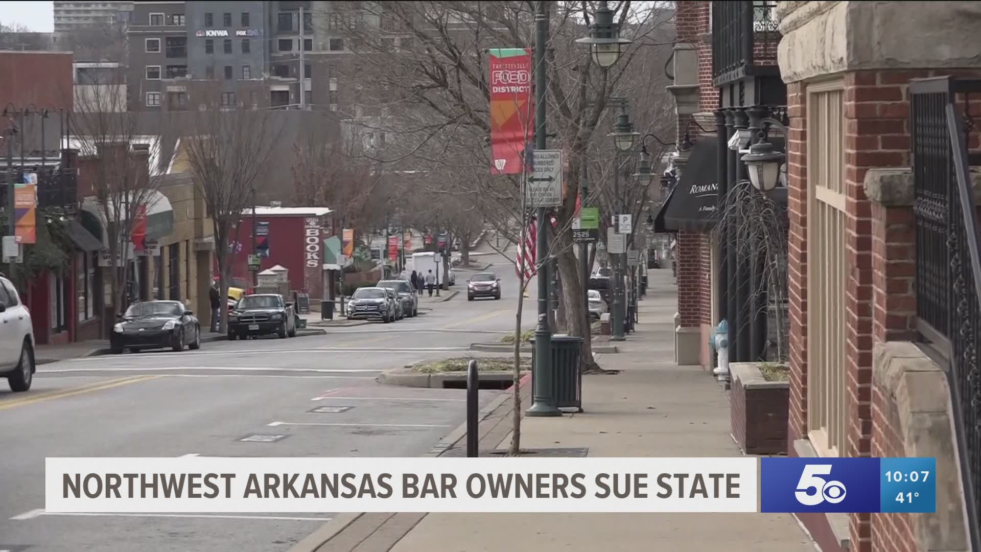 Over a dozen establishments in Northwest Arkansas say they can't continue to make ends meet with the 11 p.m. curfew that's been imposed because of Covid-19.